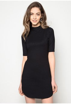 Daily Essential High Neck Dress